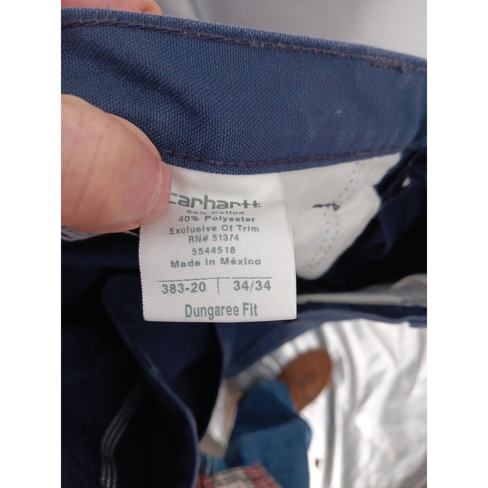 Carhartt Relaxed Fit Cargo Work Pants Men’s 34 X 34 - Picture 3 of 3